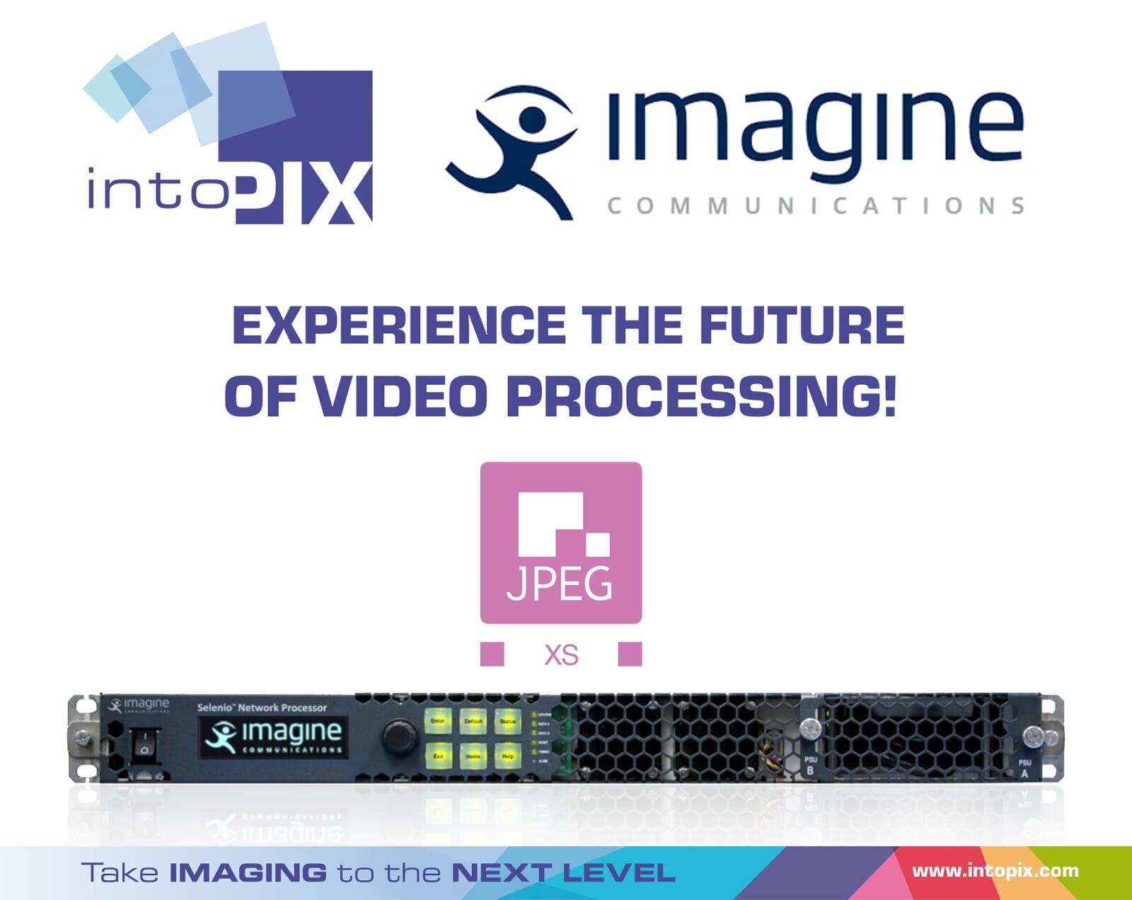 體驗視頻處理的未來 intoPIX 和想像 2023 年的通信 NAB 顯示
